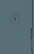 Enneagram 1 YEARLY TRACKER Planner: Yearly planner for an enneagram type 1