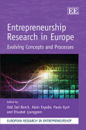 Entrepreneurship Research in Europe: Evolving Concepts and Processes