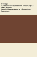 Entscheidungsorientierte Informationsbewertung