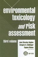 Environmental Toxicology and Risk Assessment: v. 3