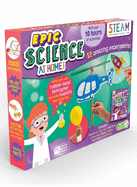 Epic Science at Home!: 12 Amazing Experiments - Steam Box Set for Kids