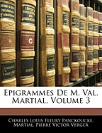 Epigrammes De M. Val. Martial, Volume 3