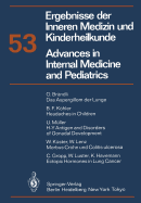 Ergebnisse Der Inneren Medizin Und Kinderheilkunde/Advances in Internal Medicine and Pediatrics: Neue Foige