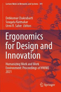 Ergonomics for Design and Innovation: Humanizing Work and Work Environment: Proceedings of HWWE 2021