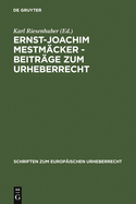 Ernst-Joachim Mestmcker - Beitrge Zum Urheberrecht