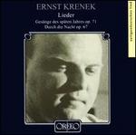Ernst Krenek: Lieder