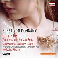 Ernst von Dohnnyi: Concertos; Variations on a Nursery Song - Andrei Ionita (cello); Silke Aichhorn (harp); Sofja Glbadamova (piano); Rheinland-Pfalz Staatsphilharmonie;...