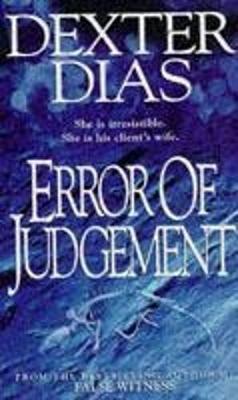 Error of Judgement - Dias, Dexter