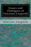 Essays and Dialogues of Giacomo Leopardi