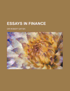 Essays in Finance