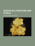 Essays in Literature and Ethics