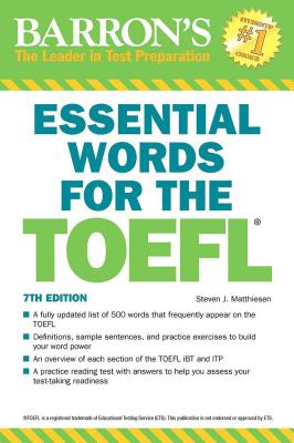 Essential Words for the TOEFL - Matthiesen, Steven J