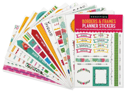 Essentials Borders & Frames Planner Stickers