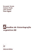 Estudios de Historiografia Argentina