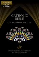 ESV-CE Catholic Bible, Cornerstone Edition, Black Cowhide Leather, ESC668:T