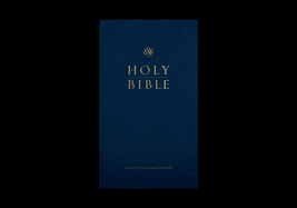 ESV Church Bible, Large Print (Hardcover, Blue)