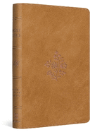 ESV Compact Bible (Trutone, Nubuck Caramel, Wildflower Design)