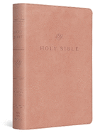 ESV Large Print Compact Bible, Red Letter (Trutone, Blush Rose)