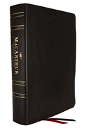 Esv, MacArthur Study Bible, 2nd Edition, Genuine Leather, Black: Unleashing God's Truth One Verse at a Time