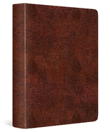 ESV Single Column Journaling Bible (Trutone, Chestnut, Leaves Design)