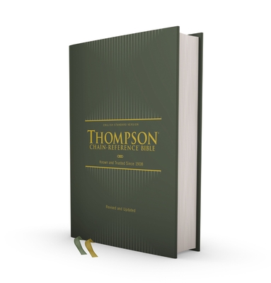 Esv, Thompson Chain-Reference Bible, Hardcover, Green, Red Letter - Thompson, Frank Charles, Dr. (Editor), and Zondervan