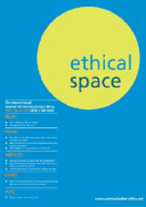 Ethical Space: International Journal of Communication Ethics - Vol. 4 No. 3 2007 - Keeble, Richard (Editor), and Matheson, Donald (Editor)