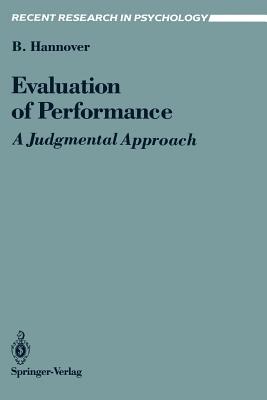 Evaluation of Performance: A Judgmental Approach - Hannover, Bettina