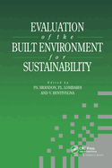 Evaluation of the Built Environment for Sustainability