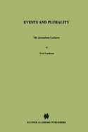 Events and Plurality: The Jerusalem Lectures - Landman, Fred