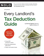 Every Landlord's Tax Deduction Guide - Fishman, Stephen, Jd