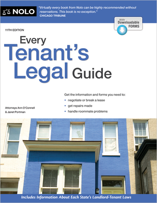 Every Tenant's Legal Guide - Portman, Janet, and O'Connell, Ann