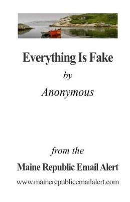 Everything Is Fake: by Anonymous - Robinson, David E