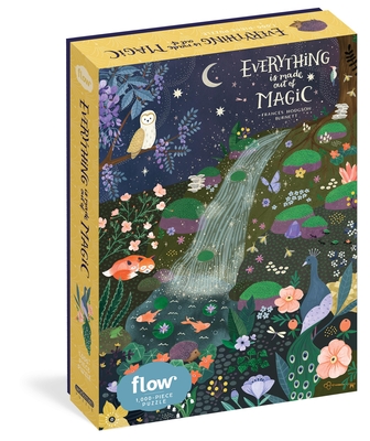 Everything Is Made Out of Magic 1,000-Piece Puzzle (Flow): for Adults Families Picture Quote Mindfulness Game Gift Jigsaw 26 3/8" x 18 7/8" - van der Hulst, Astrid, and magazine, Editors of Flow, and Smit, Irene