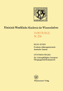 Evolution Selbstorganisierender Chemischer Systeme. Zur Leistungsfahigkeit Homogener Ubergangsmetall-Katalysatoren: 218. Sitzung Am 3. Oktober 1973 in Dusseldorf