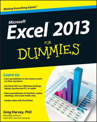 Excel 2013 for Dummies - Harvey, Greg