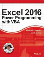 Excel 2016 Power Programming with Vba