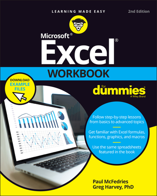 Excel Workbook for Dummies - McFedries, Paul, and Harvey, Greg