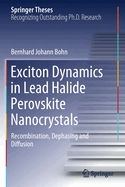 Exciton Dynamics in Lead Halide Perovskite Nanocrystals: Recombination, Dephasing and Diffusion