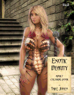 Exotic Beauty Adult Coloring Book