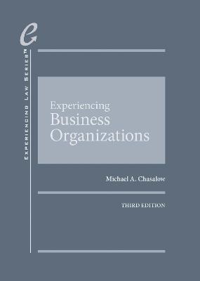 Experiencing Business Organizations - Chasalow, Michael A.