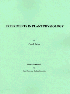 Experiments in Plant Physiology