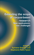 Extending the Scope of Corpus-Based Research: New Applications, New Challenges