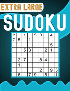 Extra Large Print Sudoku Books for Adults and Seniors.: 100 Puzzles from Easy To Medium with solutions.