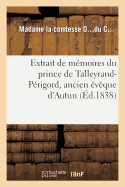 Extrait de M?moires Du Prince de Talleyrand-P?rigord