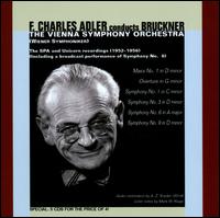 F. Charles Adler conducts Bruckner - Wiener Symphoniker; F. Charles Adler (conductor)