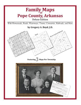 Family Maps of Pope County, Arkansas - Boyd J D, Gregory a