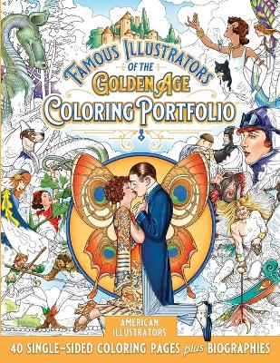 Famous Illustrators of the Golden Age Coloring Portfolio: American Illustrators - Lacey, Joe