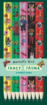 Fancy Fauna: 10 Graphite Pencils - L?t?, Nathalie