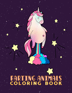 farting animals coloring book: The Farting Animals Coloring Book, An Adult, kids Coloring Book for Animal Lovers for Stress Relief & Relaxation