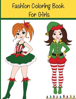 Fashion Coloring Book For Girls: Girls Fun Fashion Coloring Pages - Starshine